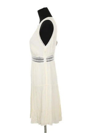 Robe Sandro Blanc en Synthétique