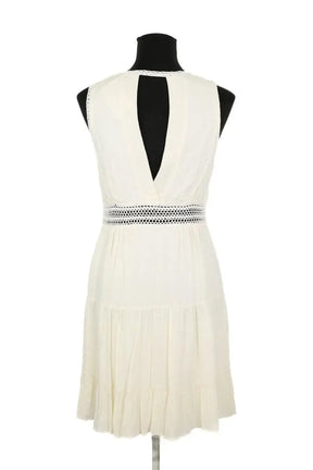 Robe Sandro Blanc en Synthétique
