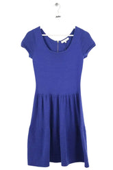 Robe Sandro Bleu en Coton, taille M - Seconde Main