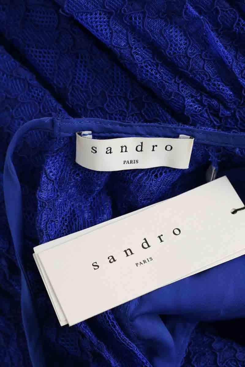 Robe Sandro Bleu en Coton