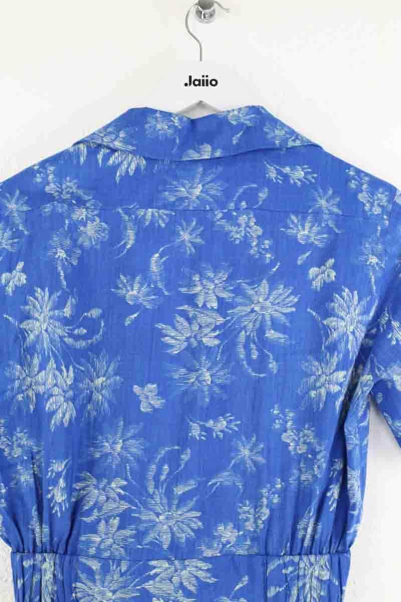 Robe Sandro Bleu en Lin