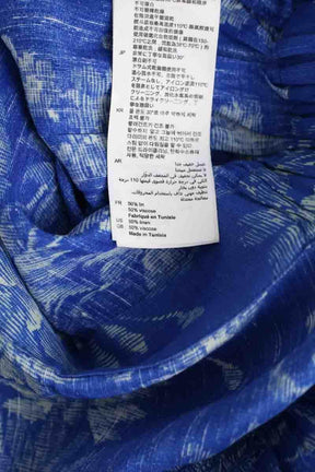 Robe Sandro Bleu en Lin