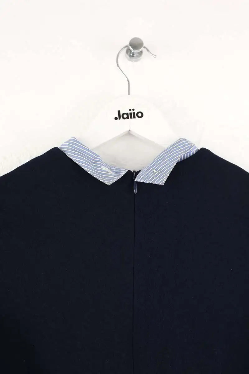 Robe Sandro Bleu en Polyester