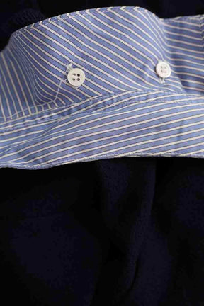 Robe Sandro Bleu en Polyester