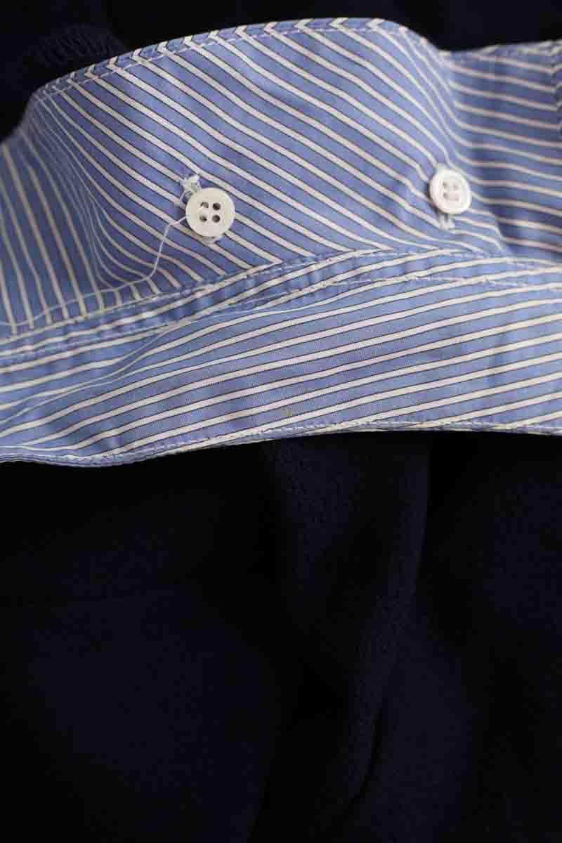 Robe Sandro Bleu en Polyester