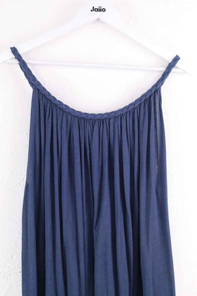 Robe Sandro Bleu en Soie