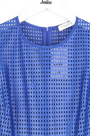 Robe Sandro Bleu en Synthétique