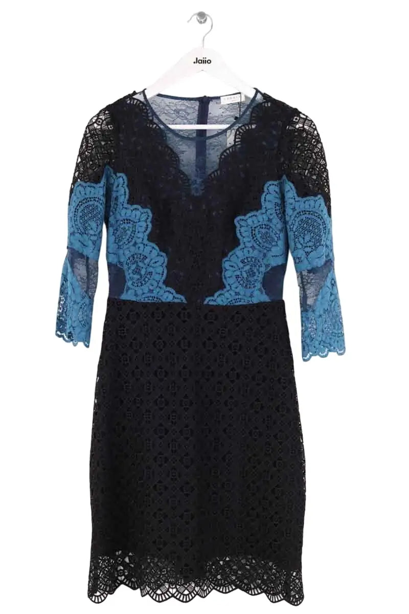 Robe Sandro Bleu en Synthétique, taille M - Seconde Main