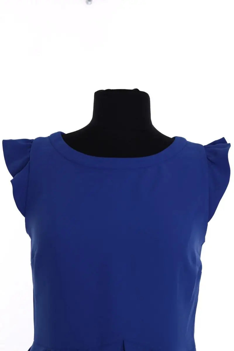 Robe Sandro Bleu en Synthétique