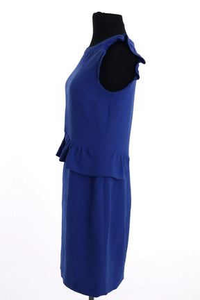 Robe Sandro Bleu en Synthétique