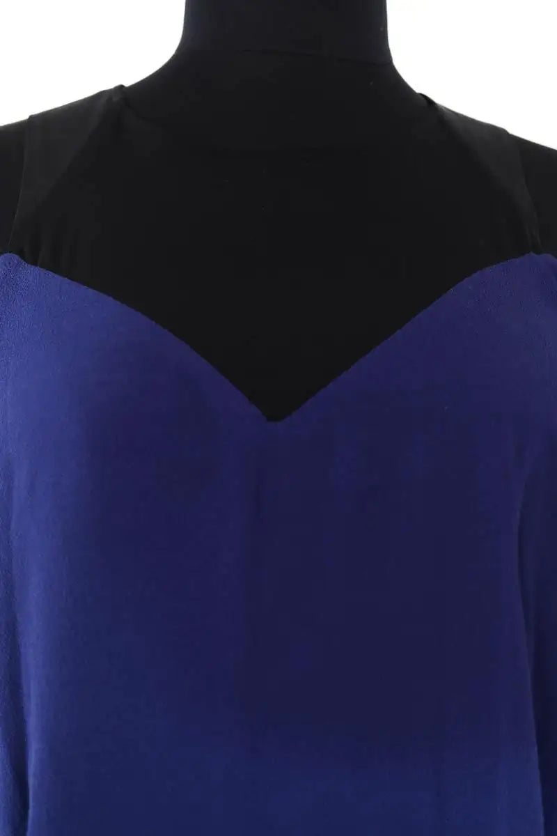 Robe Sandro Bleu en Synthétique