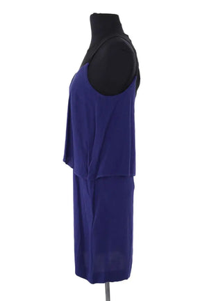 Robe Sandro Bleu en Synthétique