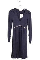 Robe Sandro Bleu en Synthétique, taille S - Seconde Main