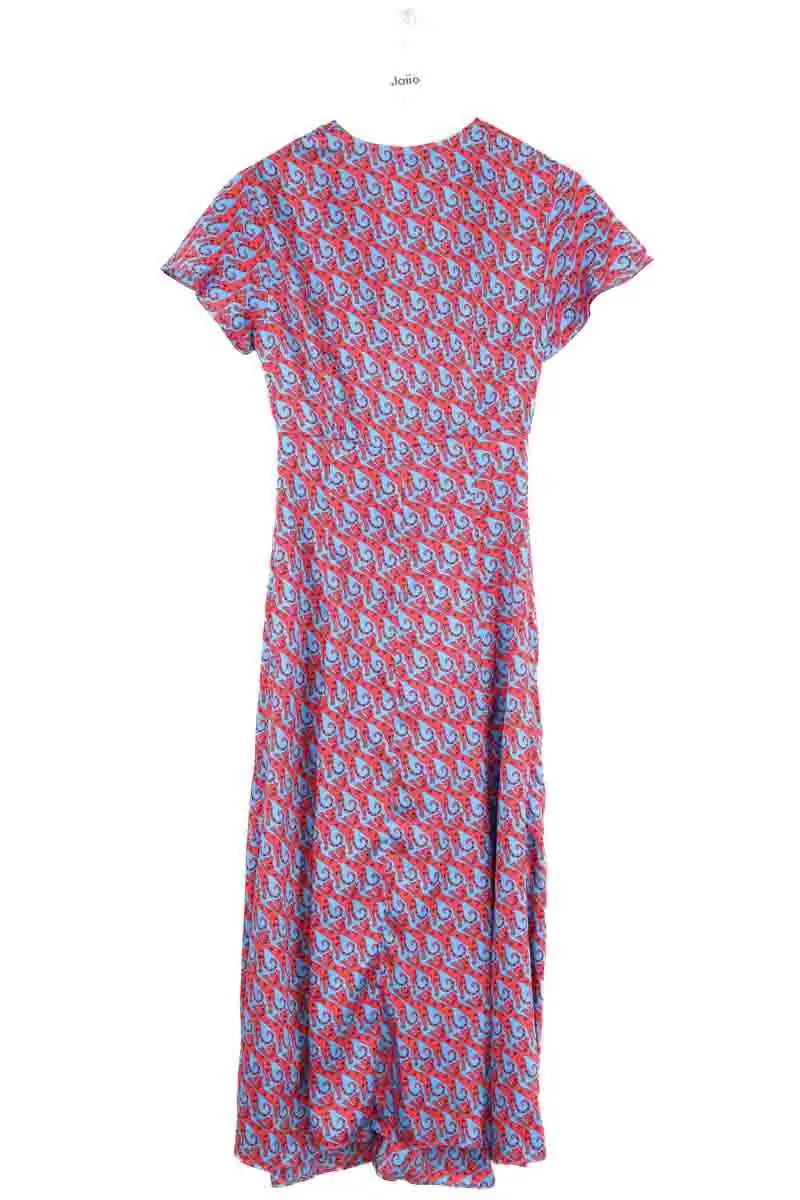 Robe Sandro Bleu en Synthétique