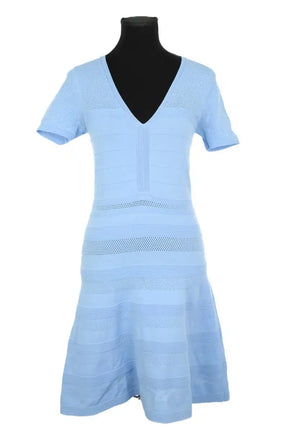 Robe Sandro Bleu en Viscose