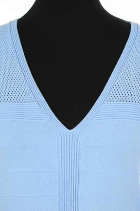 Robe Sandro Bleu en Viscose