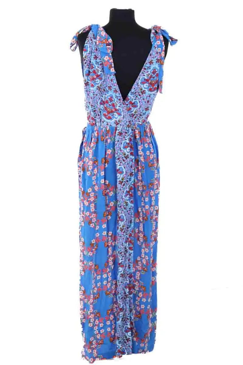 Robe Sandro Bleu en Viscose