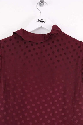 Robe Sandro Bordeaux en Viscose