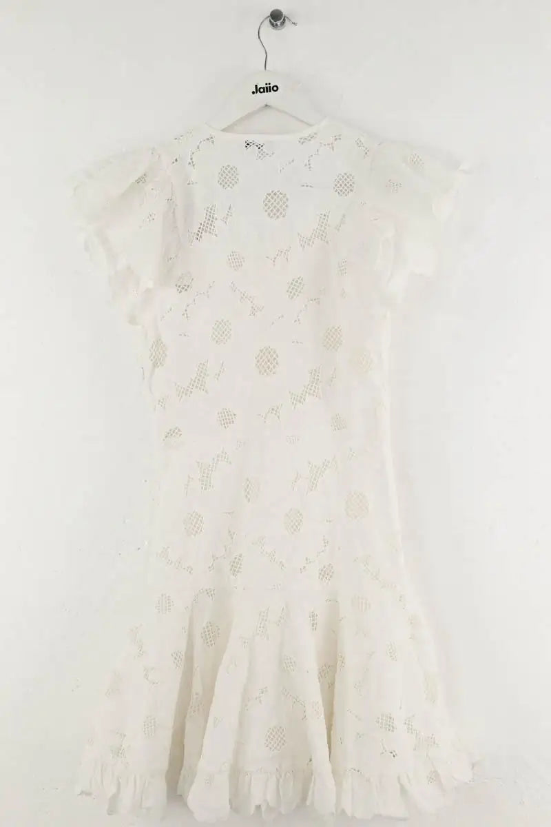 Robe Sandro Brasilia Blanc en Coton
