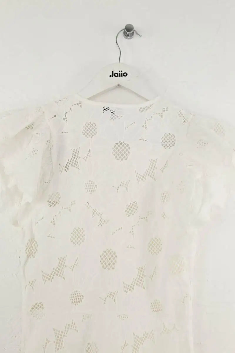 Robe Sandro Brasilia Blanc en Coton