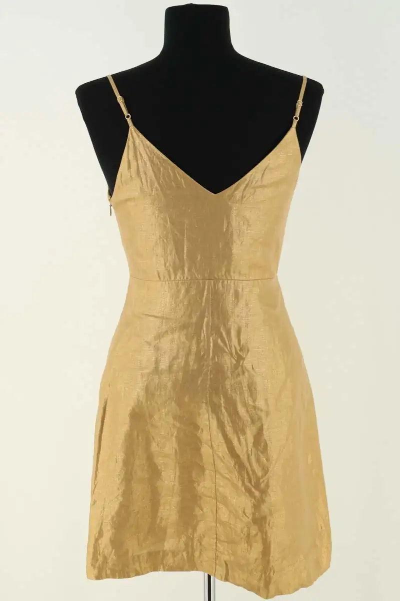 Robe Sandro Doré en Lin
