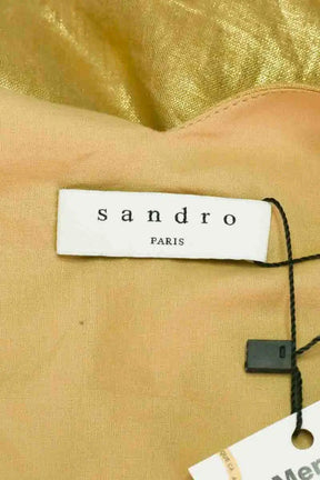 Robe Sandro Doré en Lin