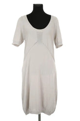 Robe Sandro Gris en Coton, taille L - Seconde Main