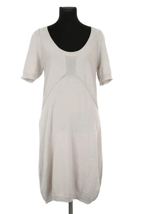 Robe Sandro Gris en Coton, taille L - Seconde Main