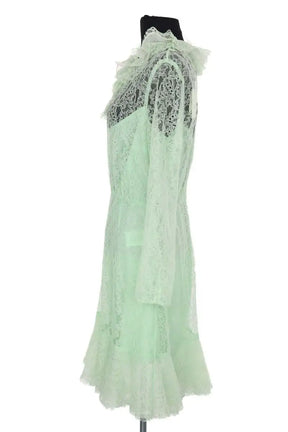 Robe Sandro Haiti Vert en Synthétique