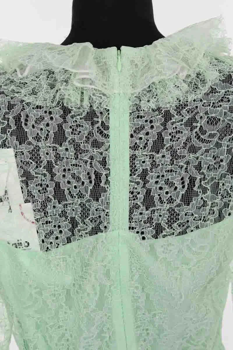 Robe Sandro Haiti Vert en Synthétique