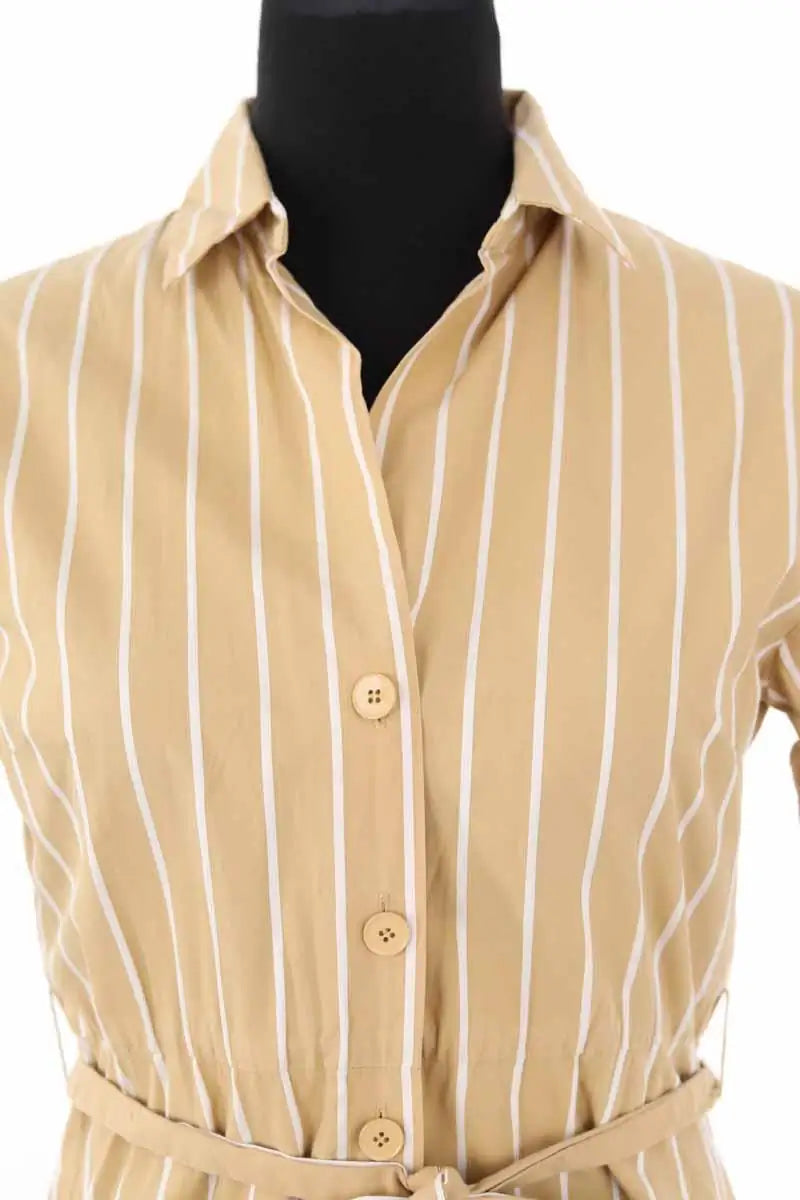 Robe Sandro Jaune en Coton