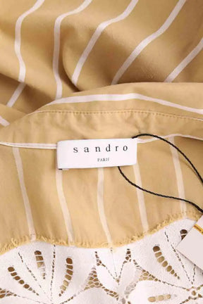 Robe Sandro Jaune en Coton
