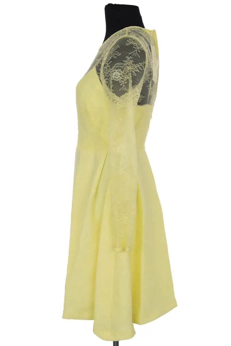 Robe Sandro Jaune en Synthétique