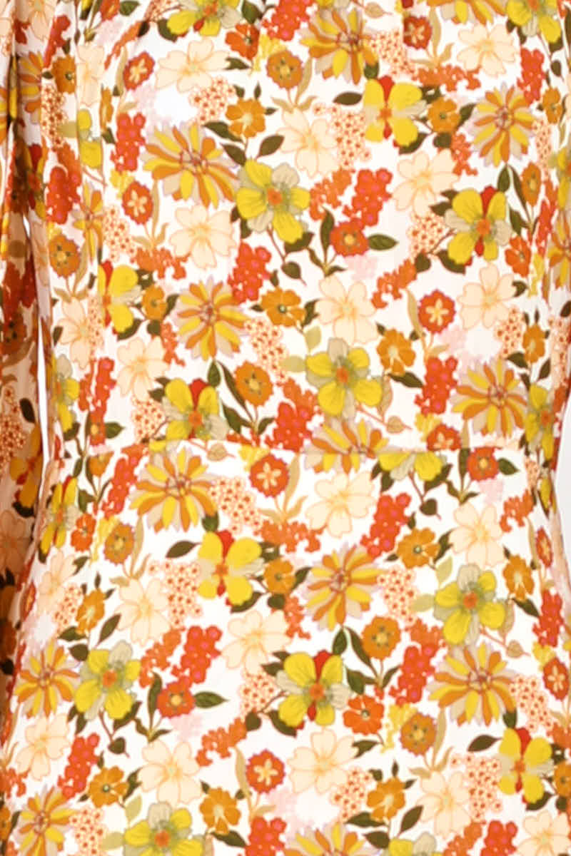 Robe Sandro Jaune en Viscose