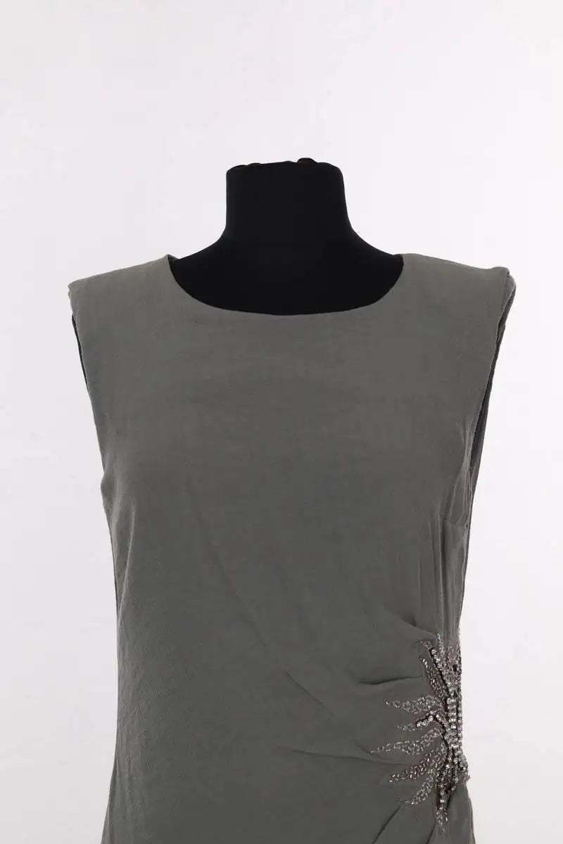 Robe Sandro Kaki en Synthétique