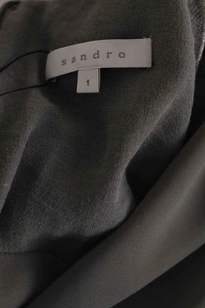Robe Sandro Kaki en Synthétique