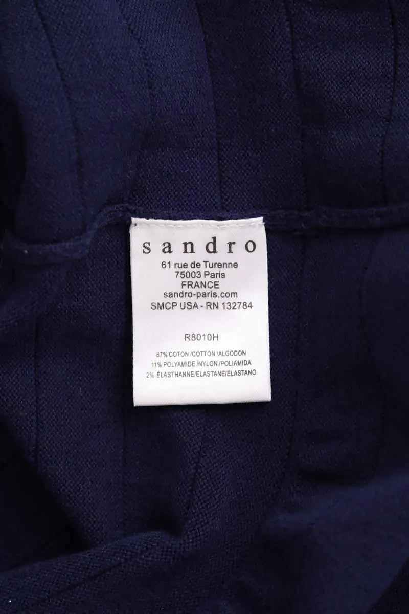 Robe Sandro Marine en Coton
