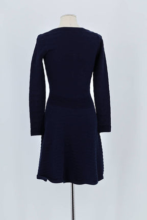 Robe Sandro Marine en Coton