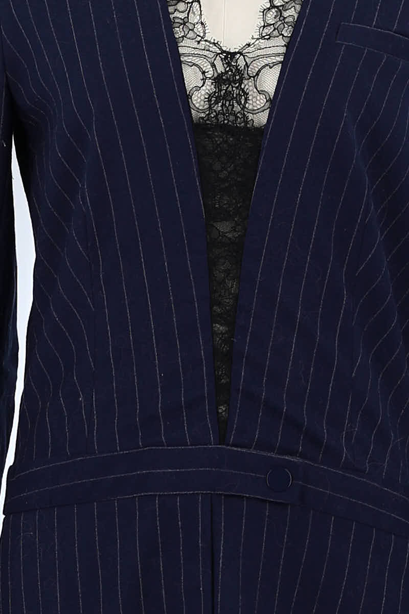 Robe Sandro Marine en Laine
