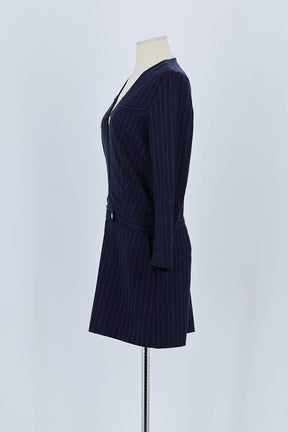 Robe Sandro Marine en Laine