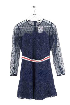 Robe Sandro Marine en Polyamide, taille S - Seconde Main