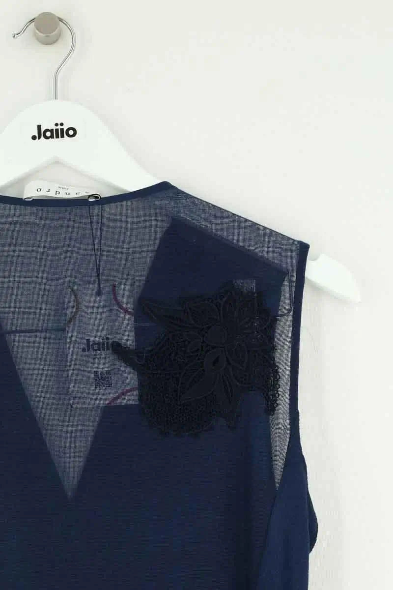 Robe Sandro Marine en Synthétique