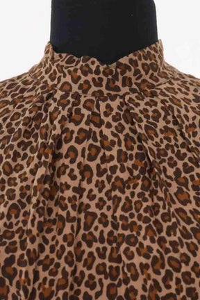 Robe Sandro Marron en Viscose