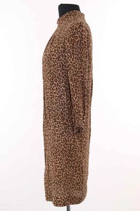 Robe Sandro Marron en Viscose