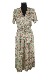 Robe Sandro Multicolore en Polyester, taille XS - Seconde Main