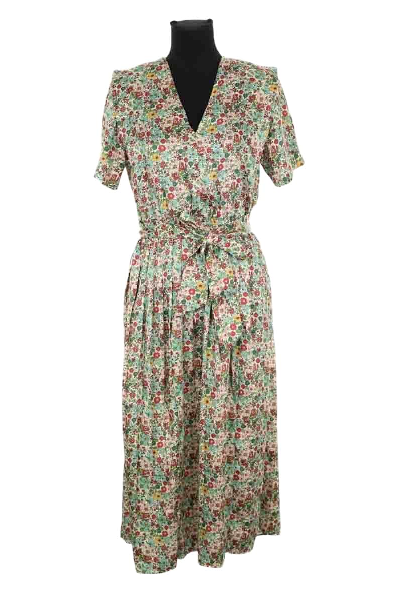 Robe Sandro Multicolore en Polyester, taille XS - Seconde Main