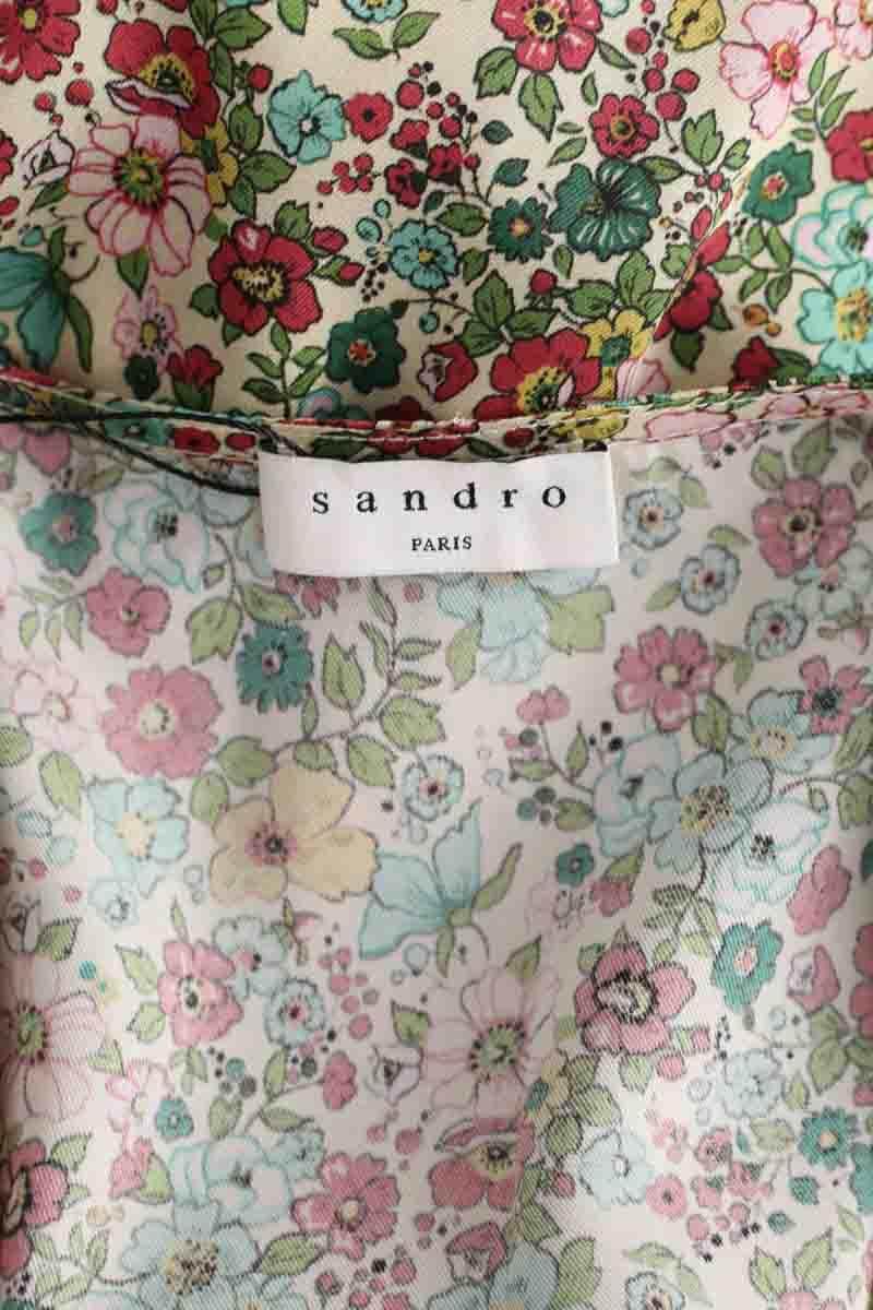 Robe Sandro Multicolore en Polyester