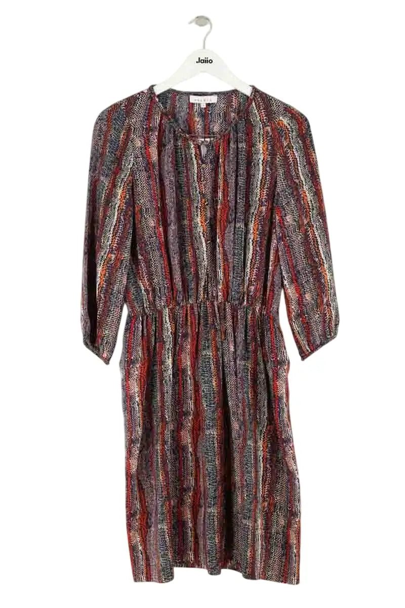 Robe Sandro Multicolore en Soie, taille M - Seconde Main