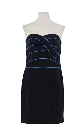 Robe Sandro Noir en Coton, taille L - Seconde Main
