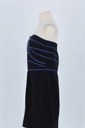 Robe Sandro Noir en Coton